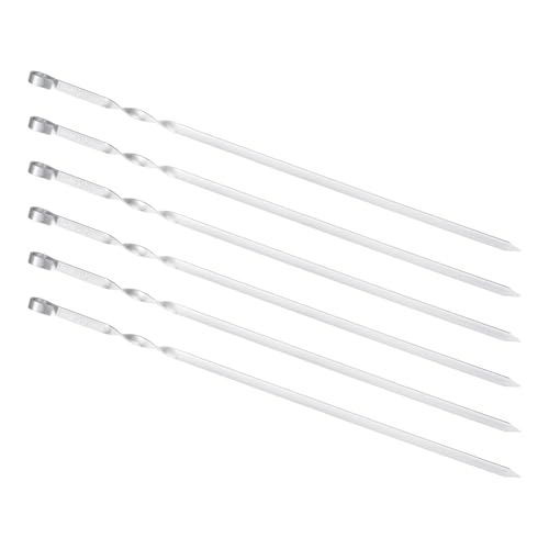 BEM Grillen&Garten Rambo Schaschlikspieße 50cm Edelstahl 6er Set