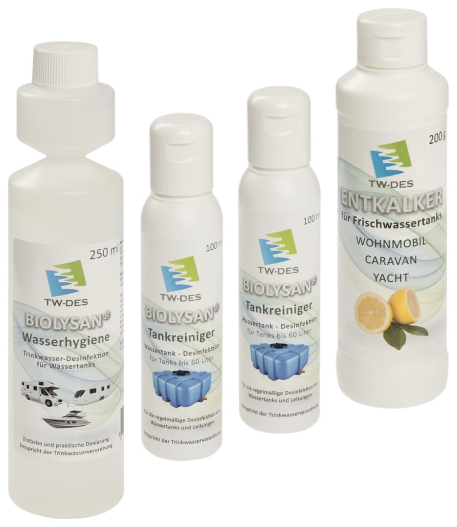TW-DES Hygieneset Saison Wasserhygiene Tankreiniger 1000L