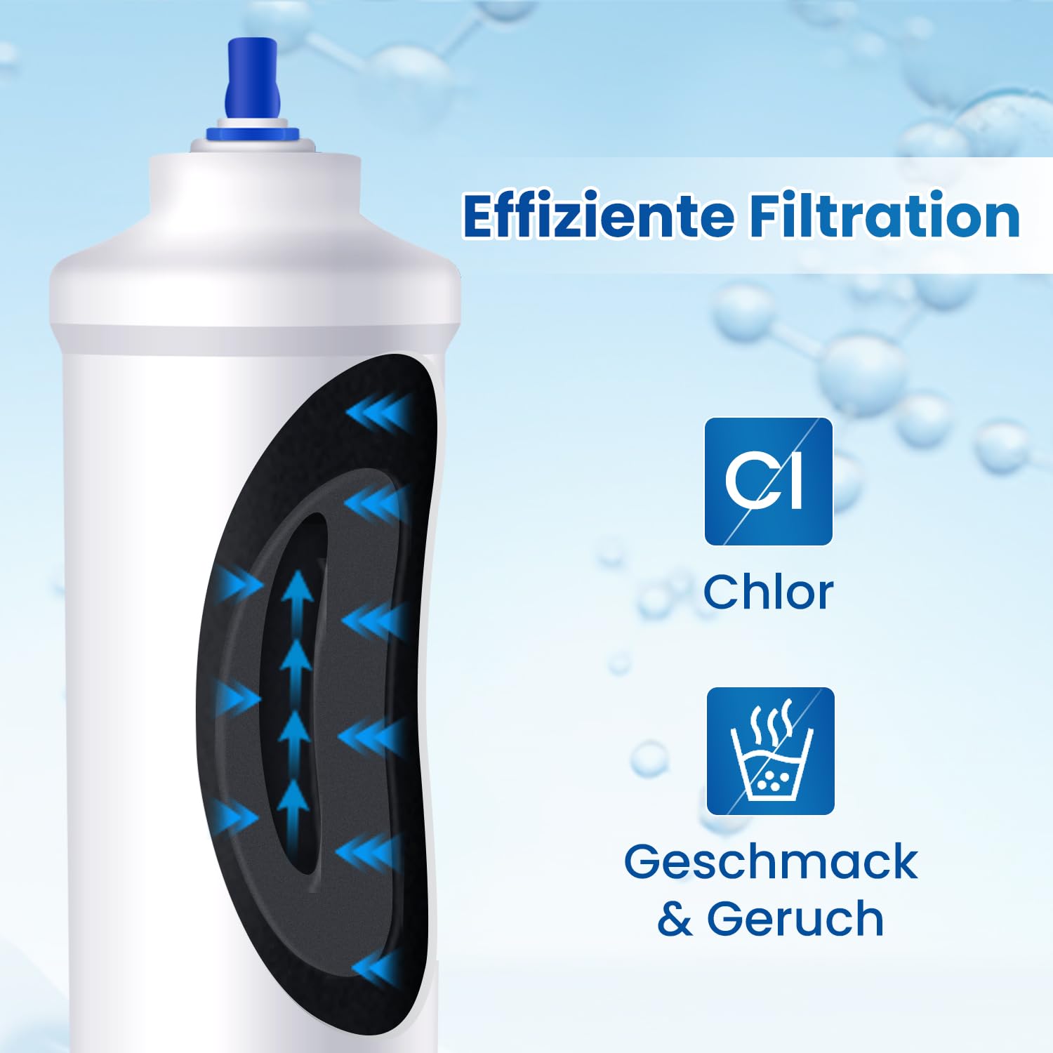 Golden IcePure Kühlschrank-Wasserfilter DA29-10105J 3er Pack