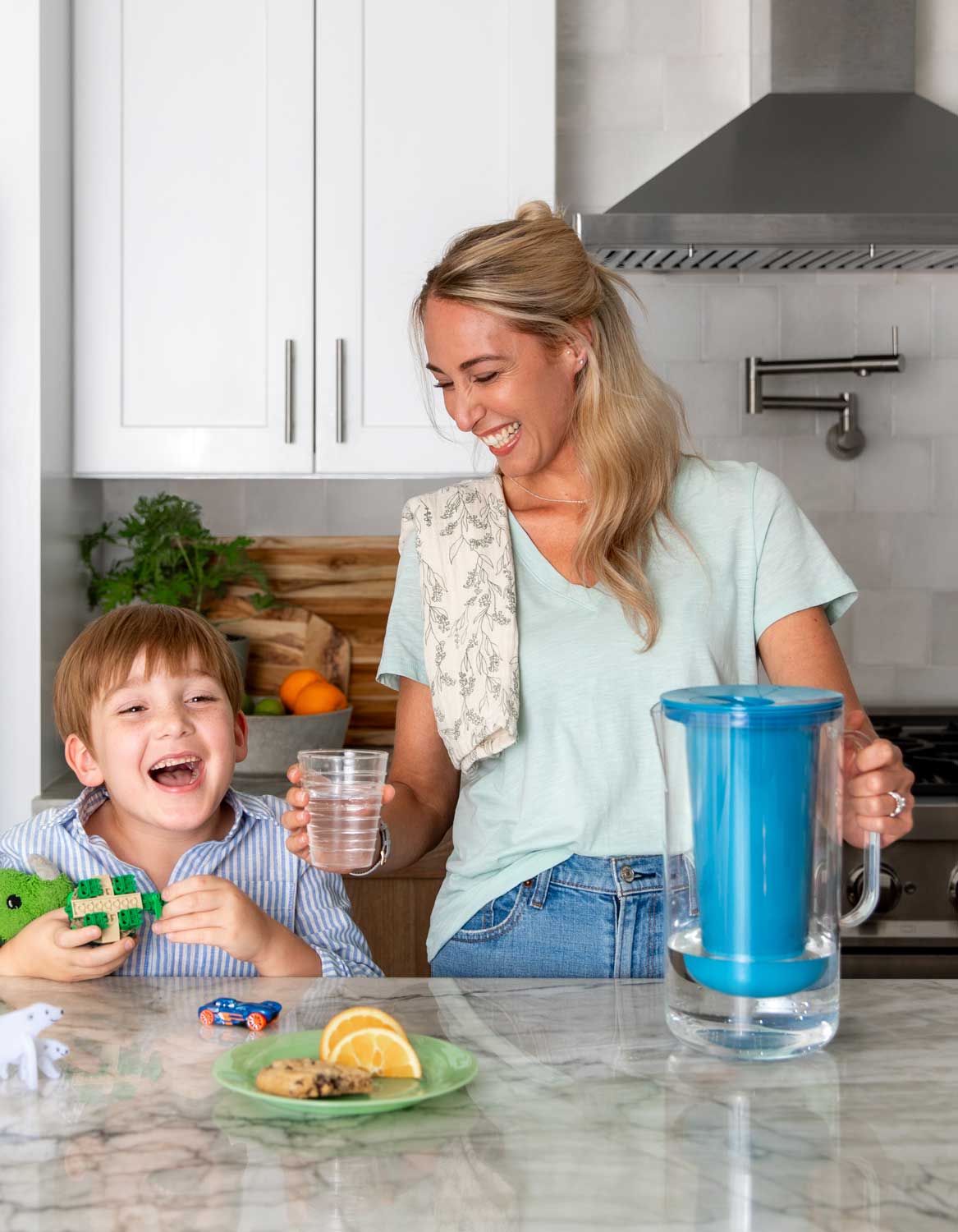 LifeStraw Bundle & Save Off-Campus Filterkanne Blau Set