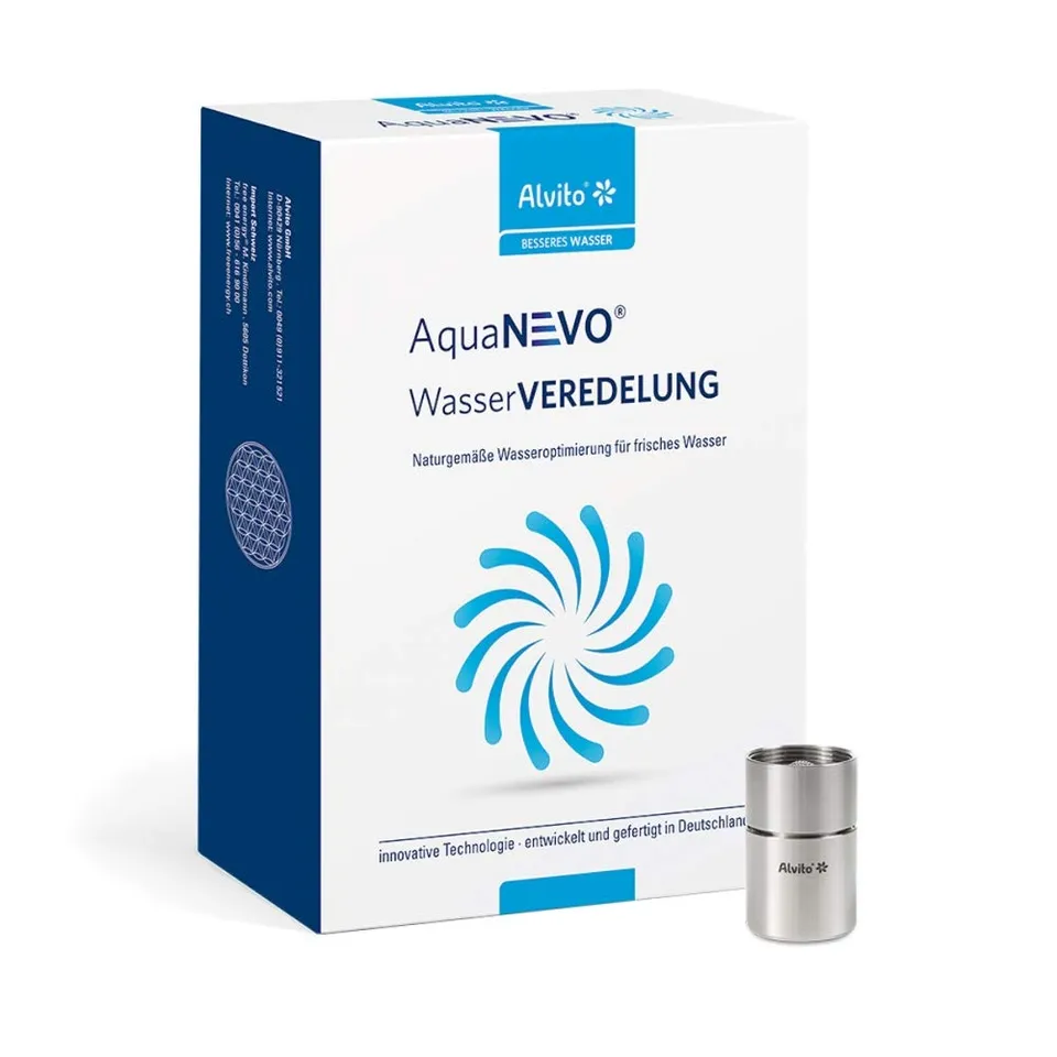 Alvito Viva 1.8 Wasserwirbler Edelstahl M22 Hahn-Aufsatz