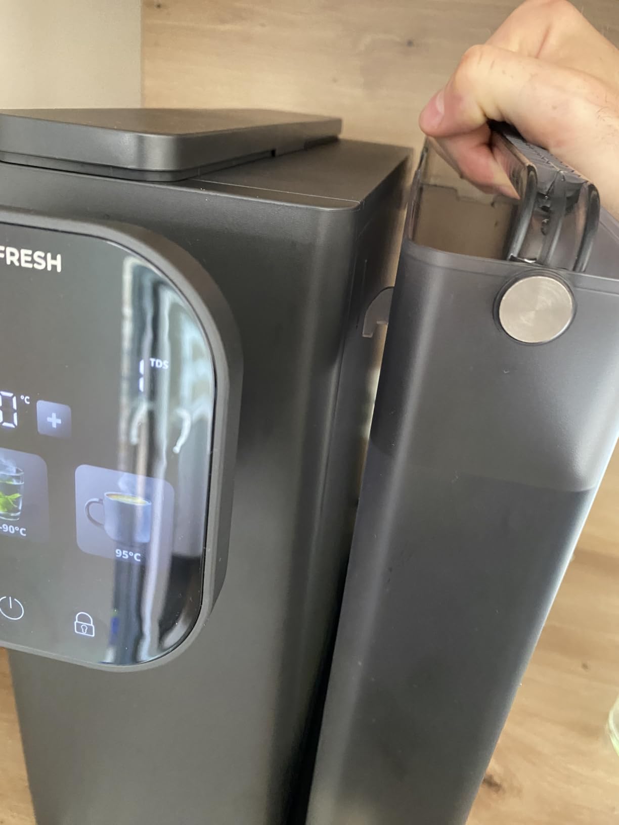 OsmoFresh Fusion Air Auftisch-Osmoseanlage 4,7L mit Heißwasser