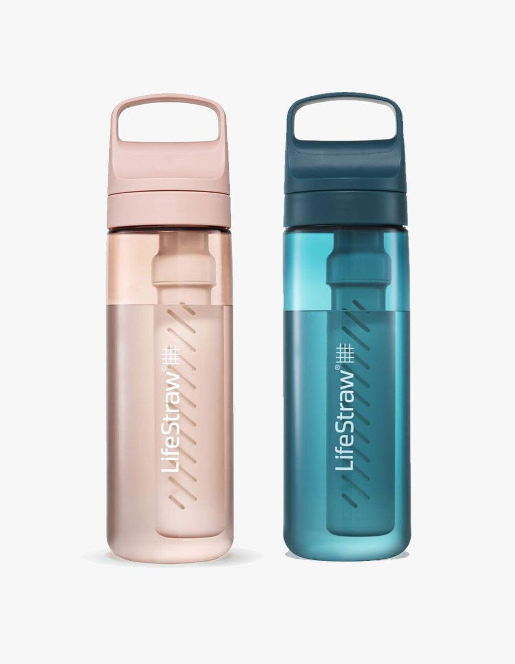 LifeStraw Go Series Trinkflasche 2er Bundle 650ml Bakterienfilter