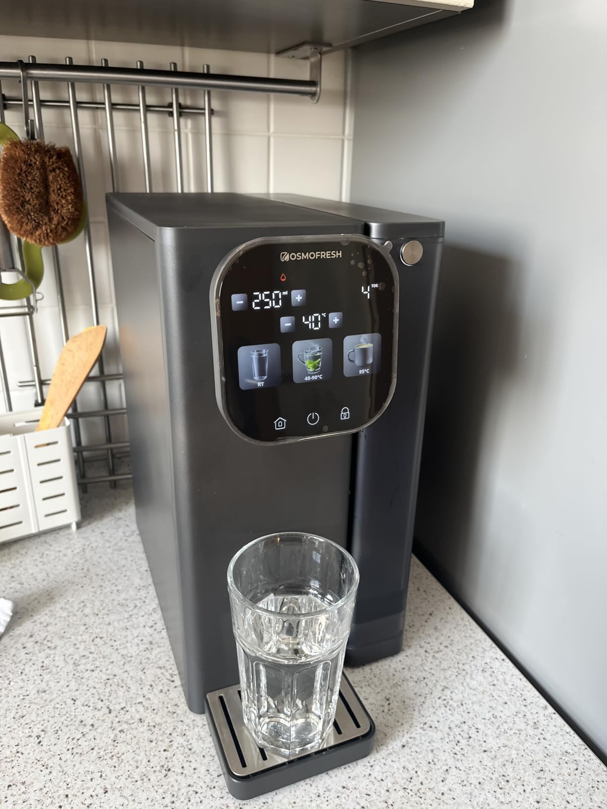 OsmoFresh Fusion Air Auftisch-Osmoseanlage 4,7L mit Heißwasser