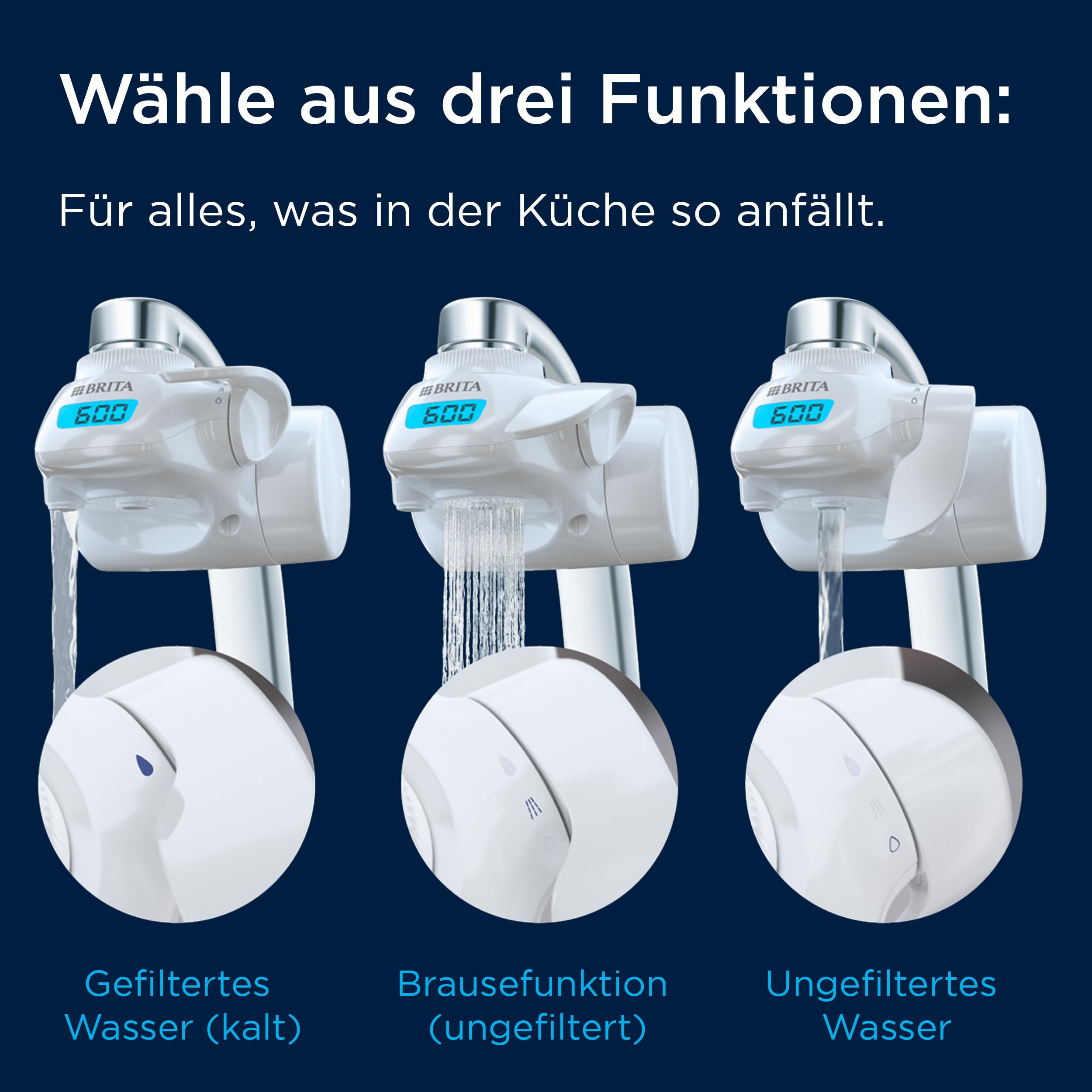 BRITA ON TAP Pro Wasserhahnfilter V-MF 600 L