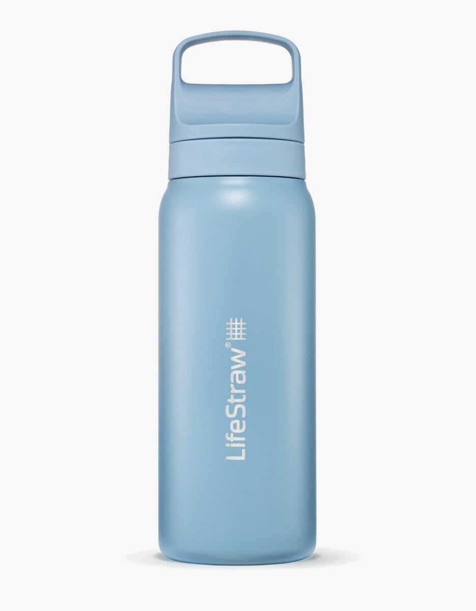 LifeStraw Go Series Edelstahl 24 oz Filterflasche Cactus Green