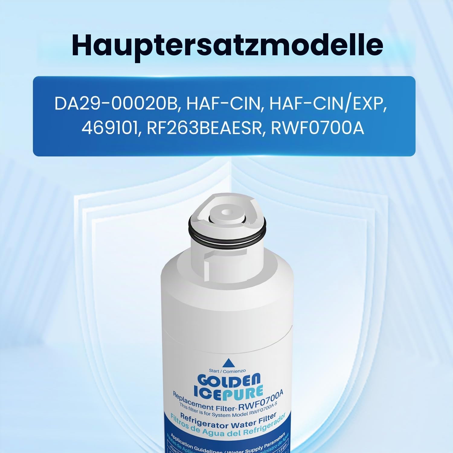 Golden IcePure DA29-00020B Kühlschrankfilter 3er Pack Chlor