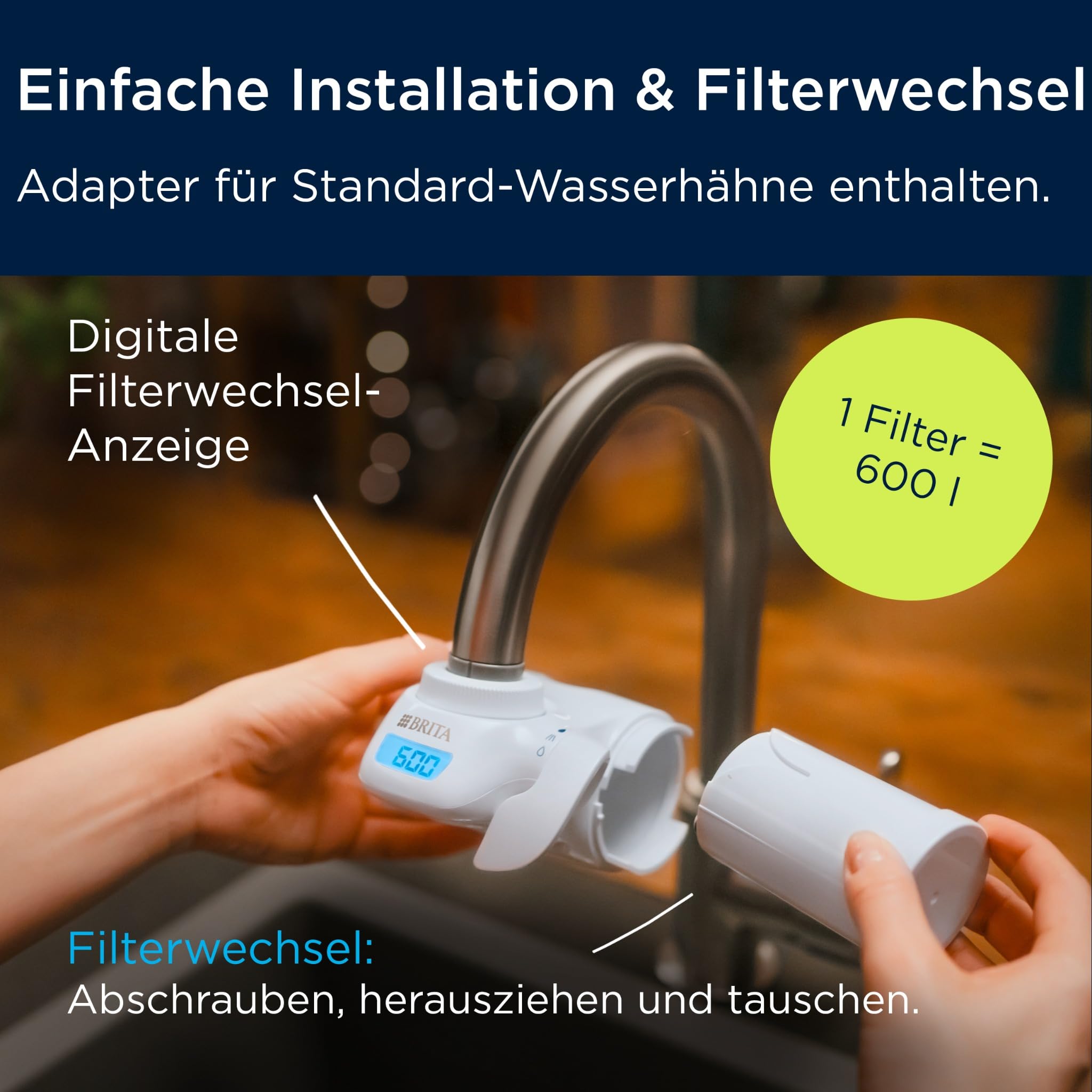 Brita Professional ON TAP V-MF Wasserhahnfilter Bakterien