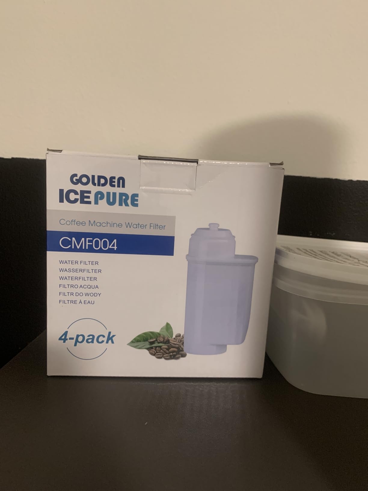 Golden IcePure Coffee Water Filters Siemens EQ 4er Pack
