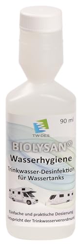 TW-DES Wasserhygiene 90ml Wohnmobil Boot Desinfektion chlorfrei