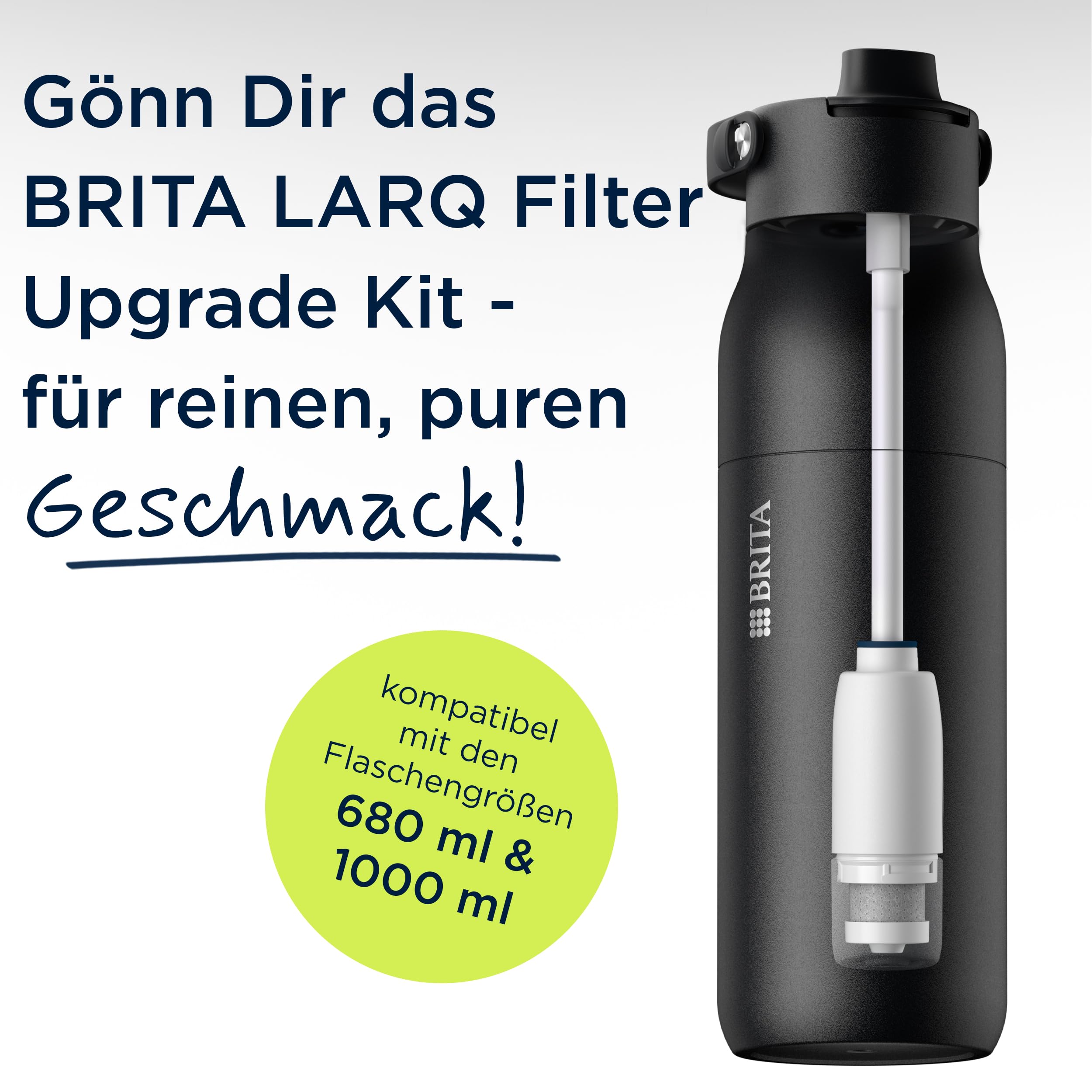 BRITA LARQ Filter Upgrade Kit Ersatzfilter 1er Pack 150 L