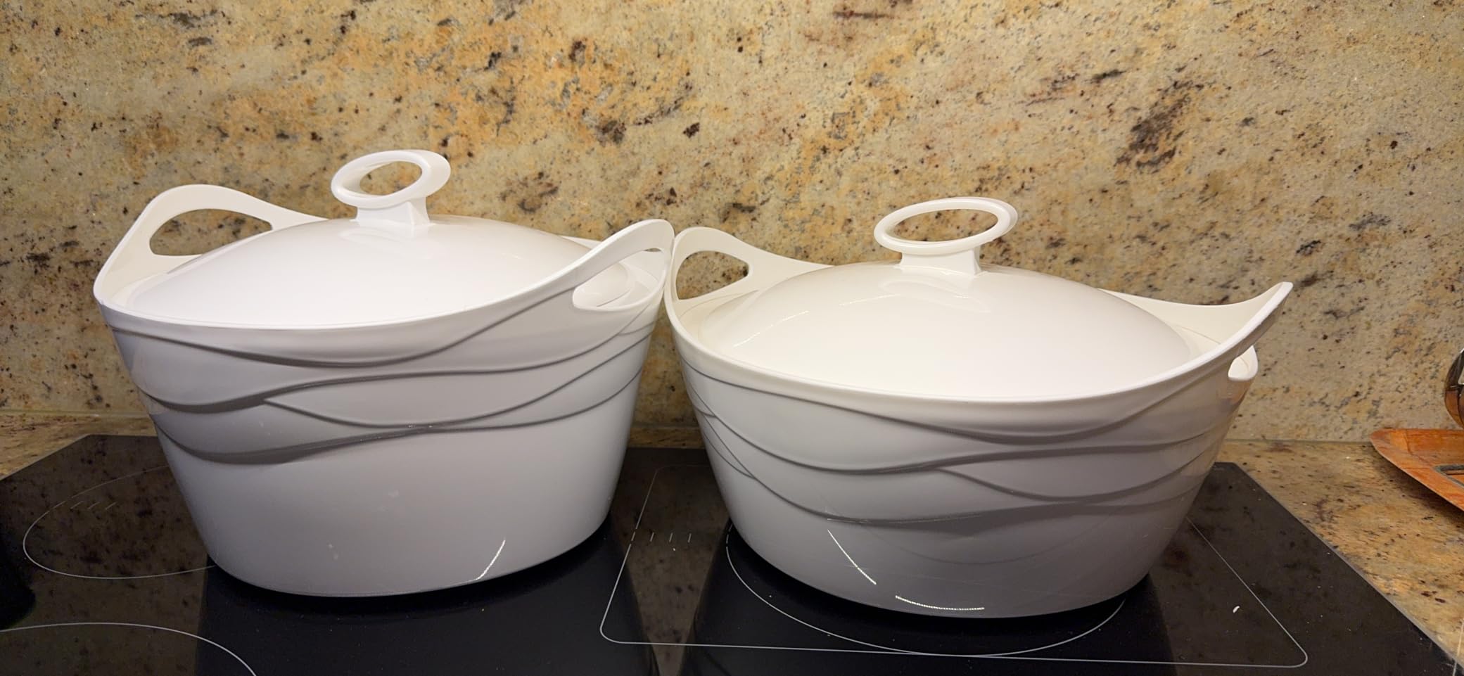 BEM Thermoschüssel Edelstahl mit Deckel 3,5L Warmhaltebox