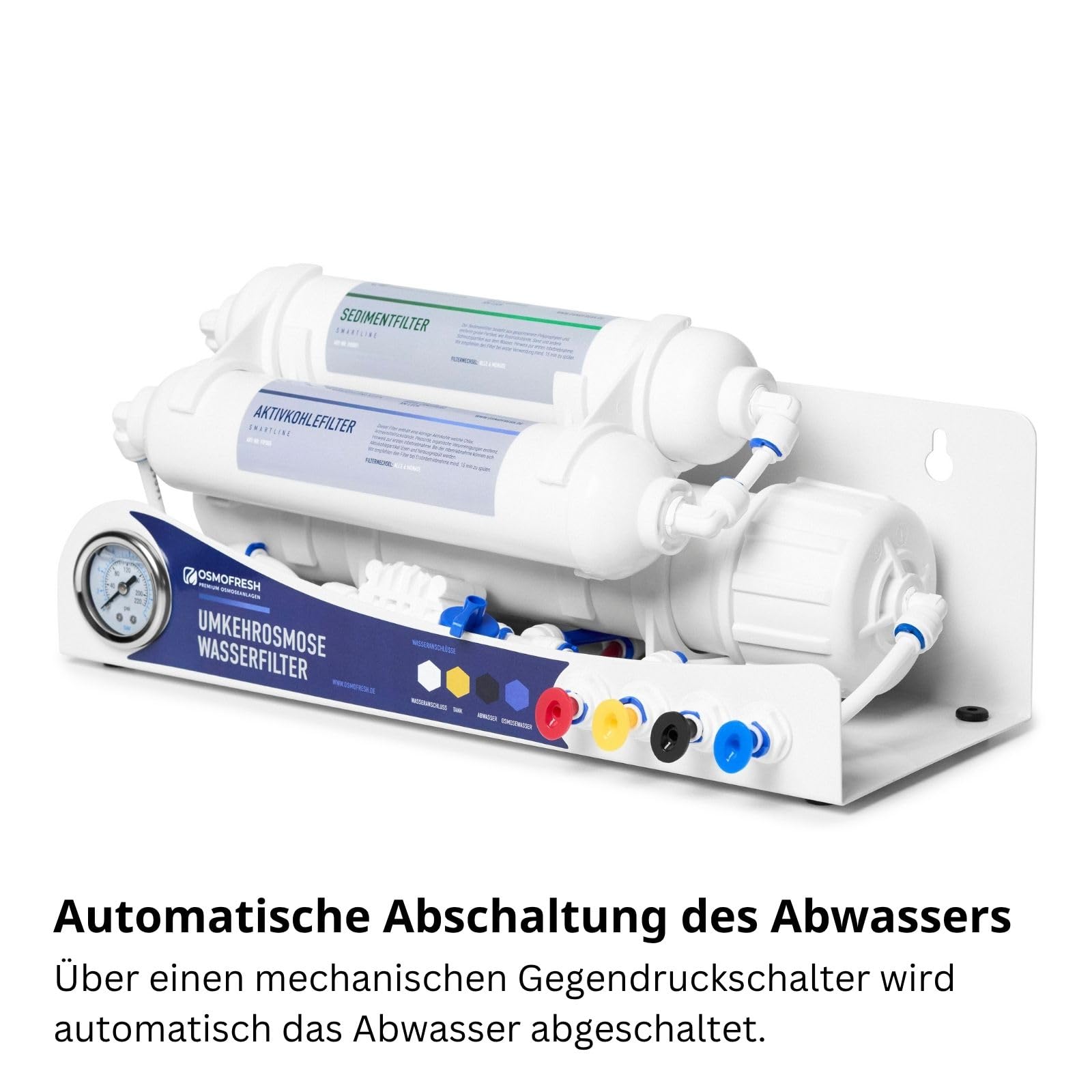 OsmoFresh OSMOSEANLAGEN Smartline Gold Umkehrosmose 125 GPD