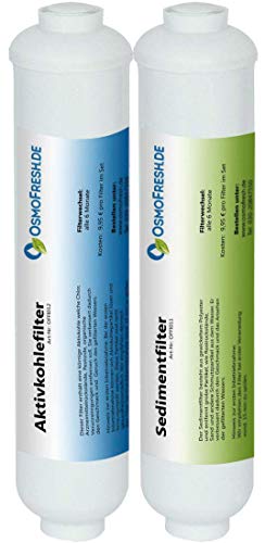 OsmoFresh Smartline Filterset Ersatzfilter Sediment Aktivkohle