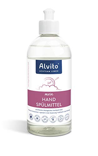 Alvito Handspülmittel 500ml vegan ohne Duftstoffe Pflanzentenside
