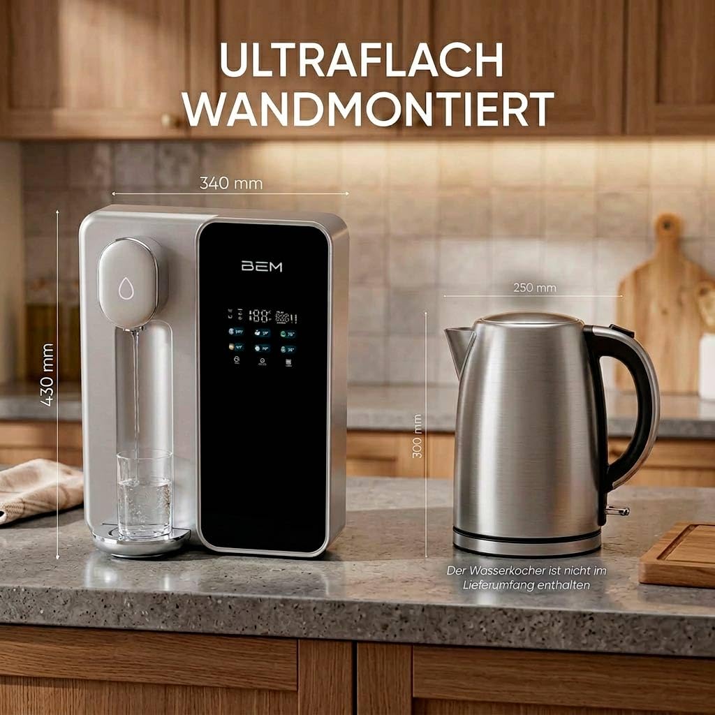 BEM Unicora 2.0 Osmoseanlage mit Heißwasser und UV