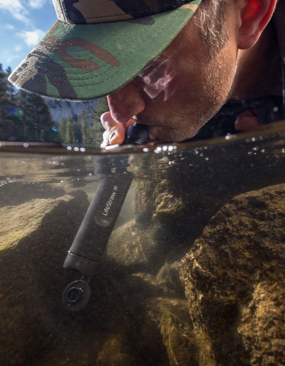LifeStraw Peak Straw Trinkhalm-Filter + Tasche 4000 L