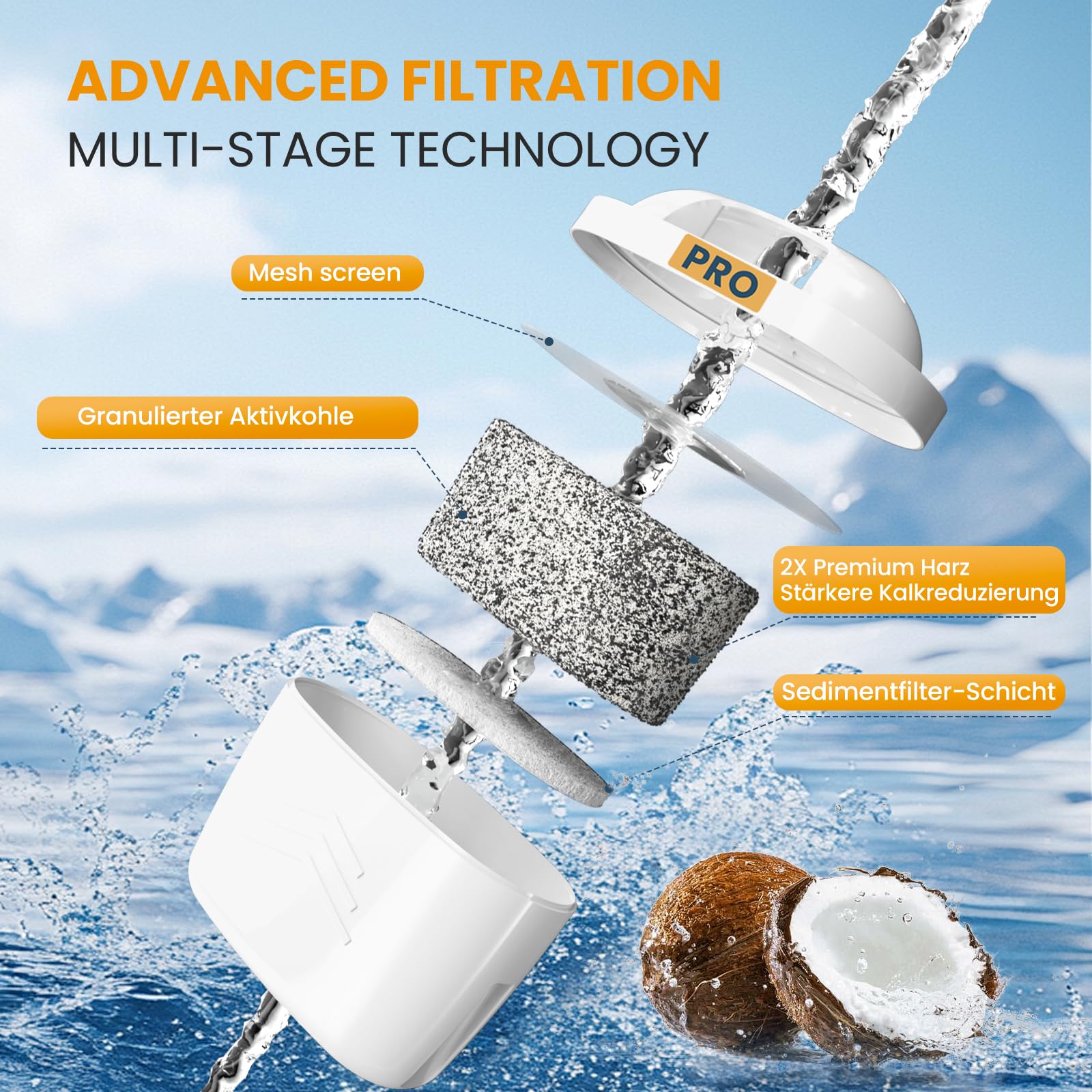 Golden IcePure Water Filter Pitchers Maxtra+ Pro 9er Pack