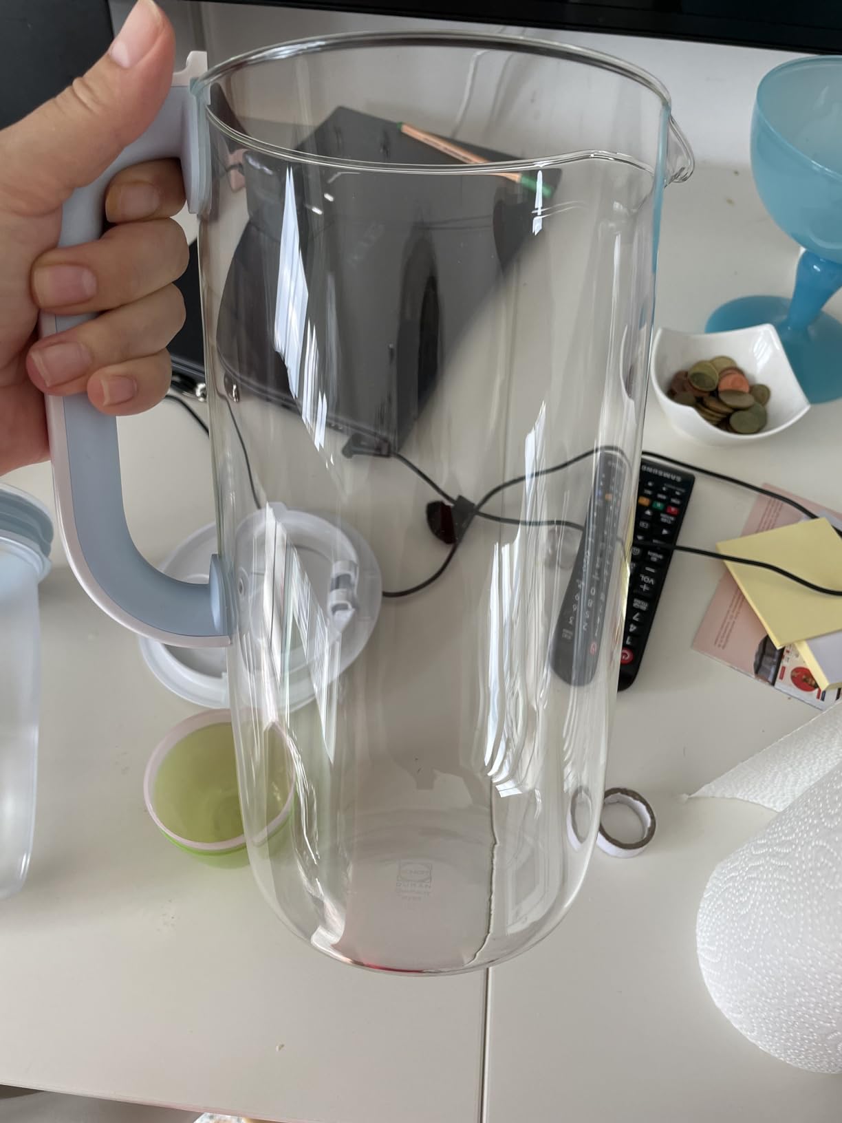 BRITA Glas Filterkanne Limited Edition 1x Maxtra Pro Borosilikatglas