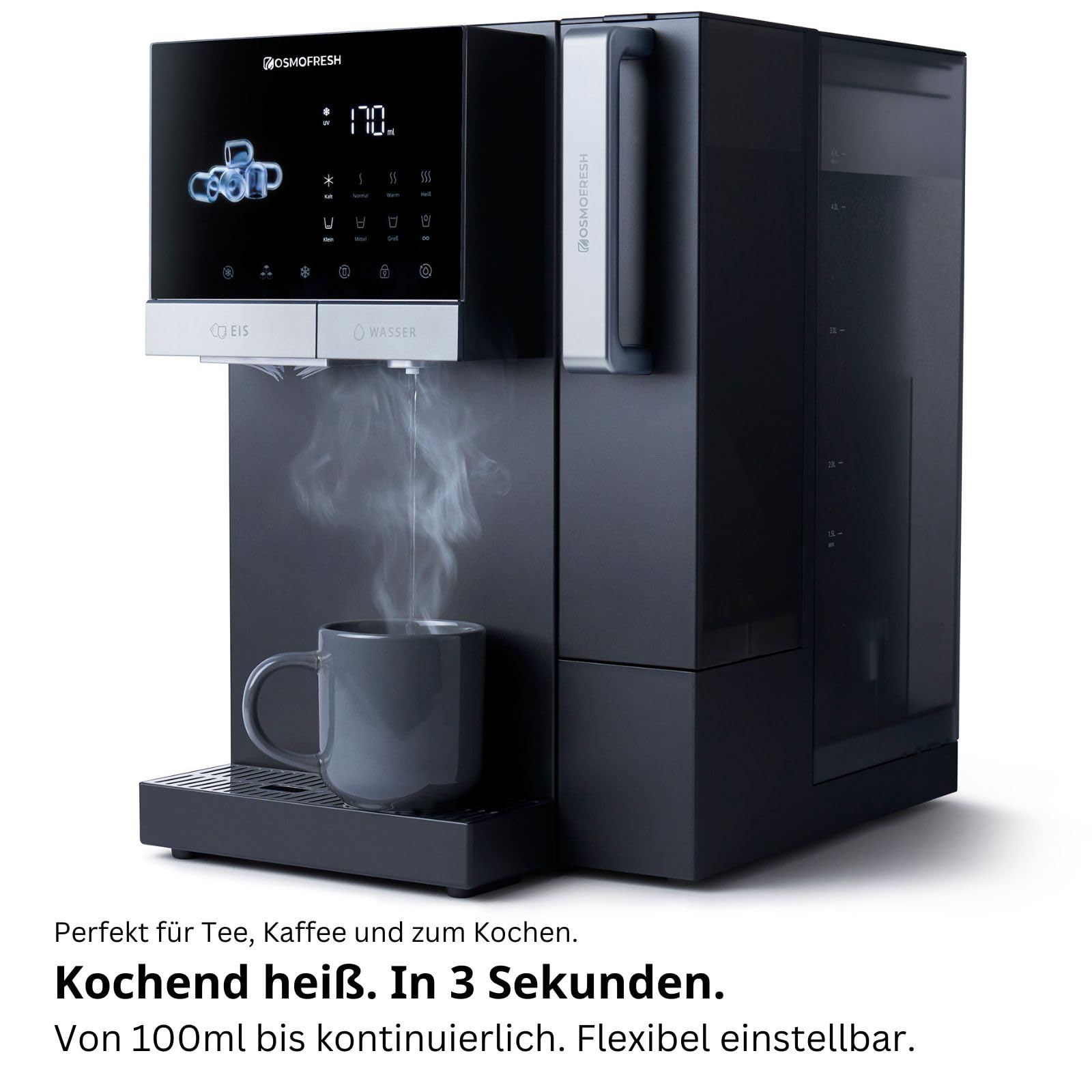 OsmoFresh Fusion Ice Osmoseanlage mit Eiswürfelmaschine 7-fach