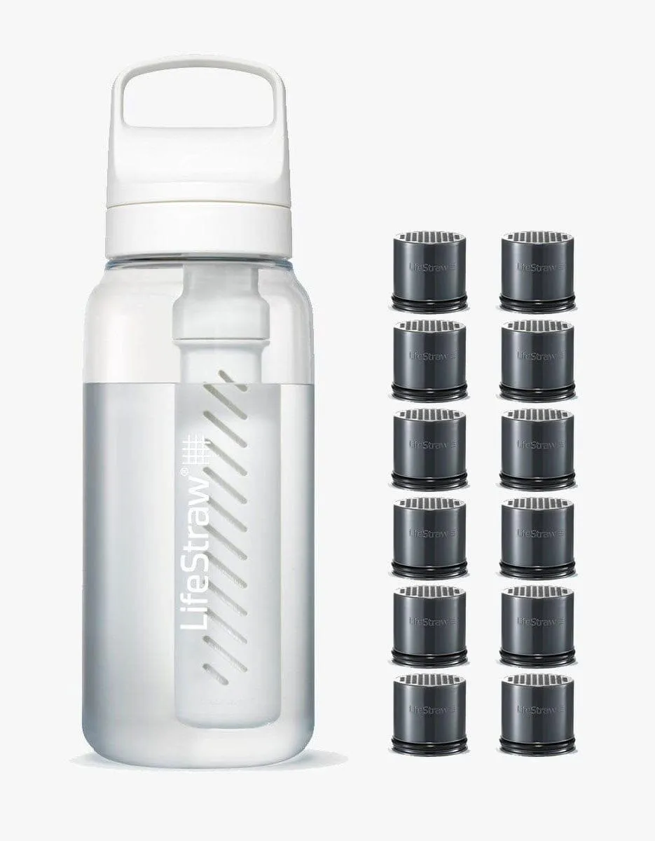 LifeStraw Go Series 1L Filterflasche Mission-Pack 2 Jahre