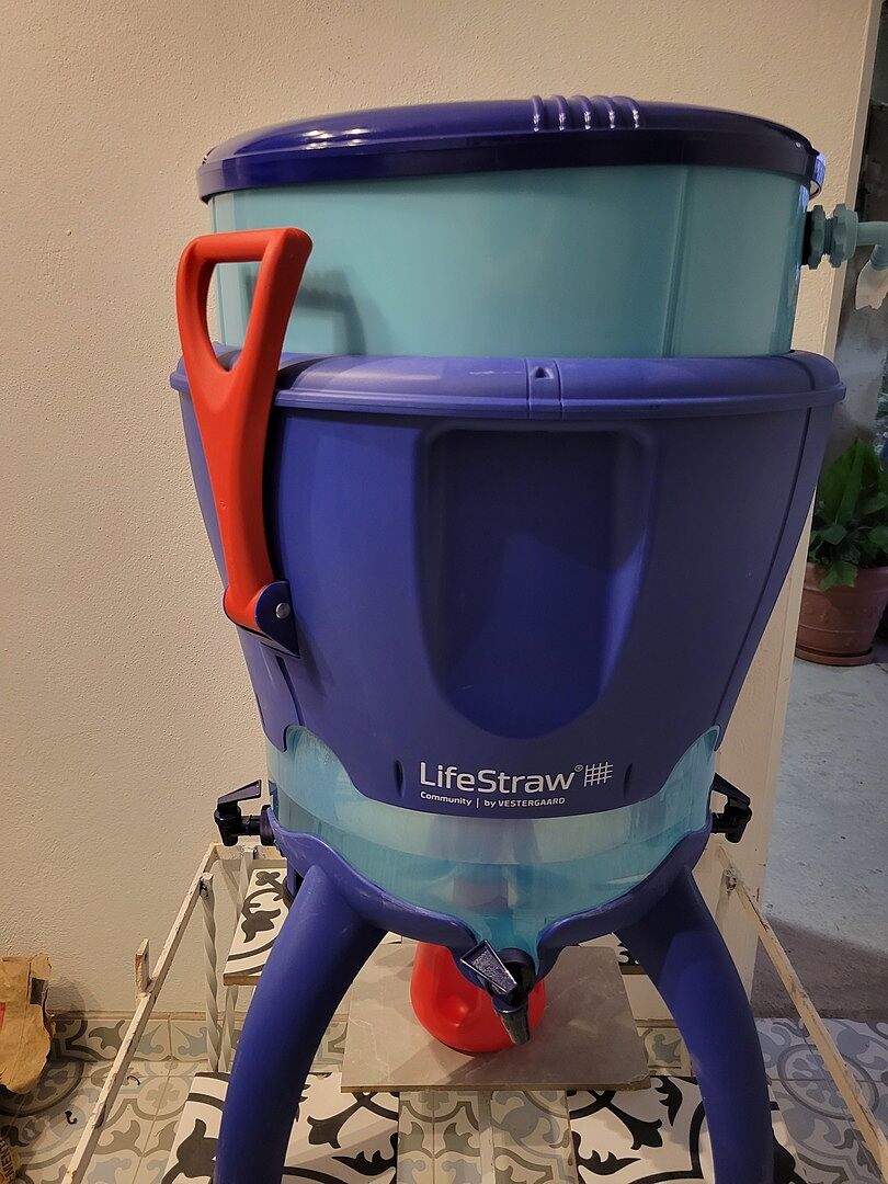 LifeStraw Community Wasseraufbereiter Hochleistung 50 L Virenfilter