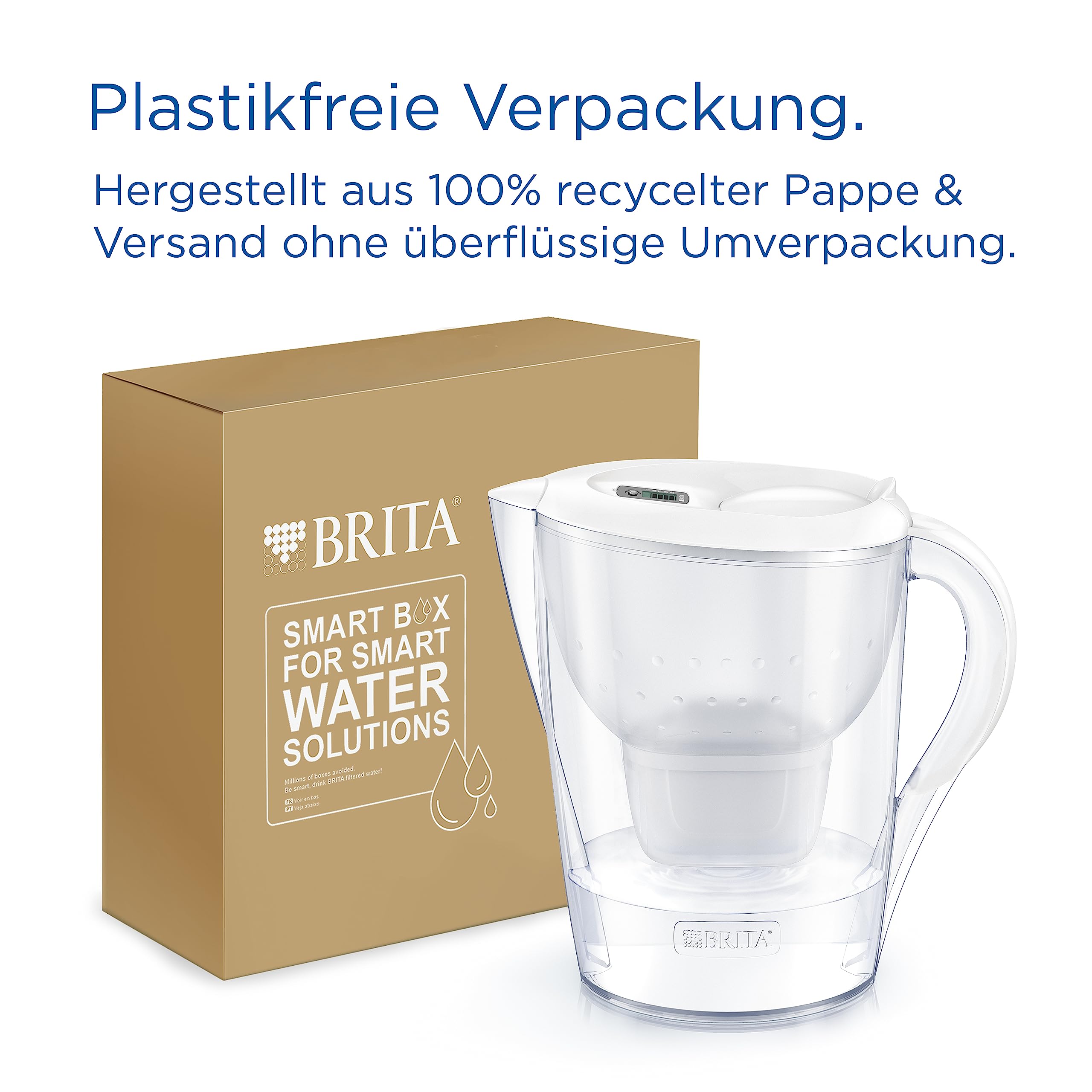 BRITA Marella XL Tischwasserfilter 3,5L Pure Performance