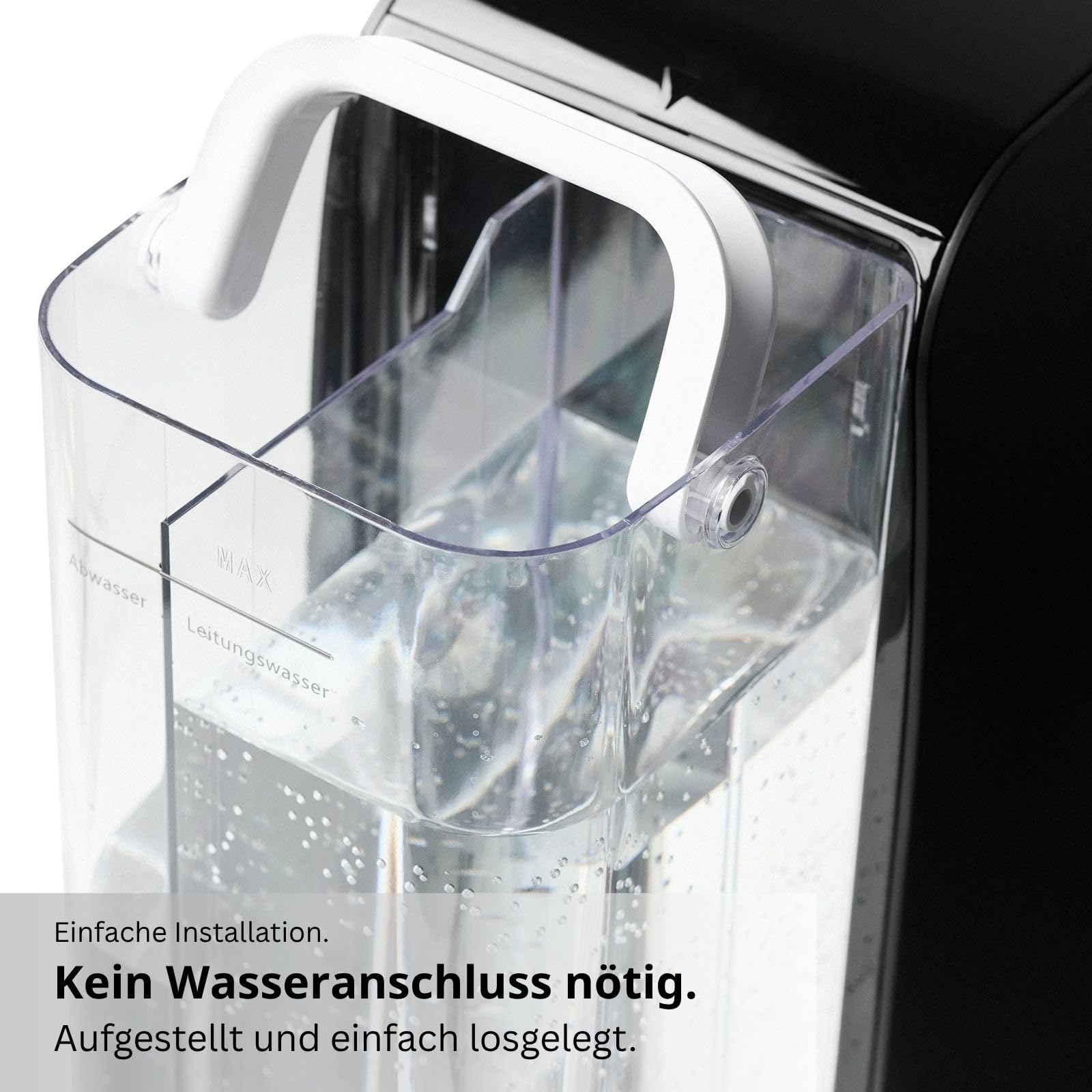 OsmoFresh Quella Life Osmoseanlage Black Heißwasser 6 Stufen