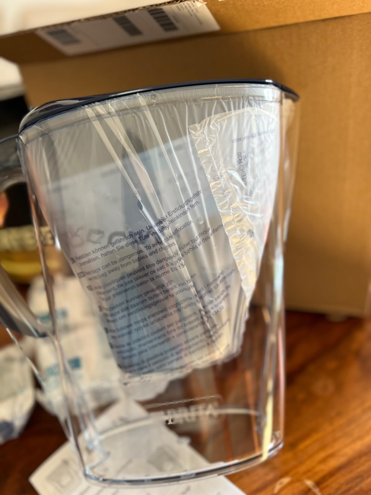 BRITA Marella Filterkanne blau + 3x MAXTRA PRO Pure Performance