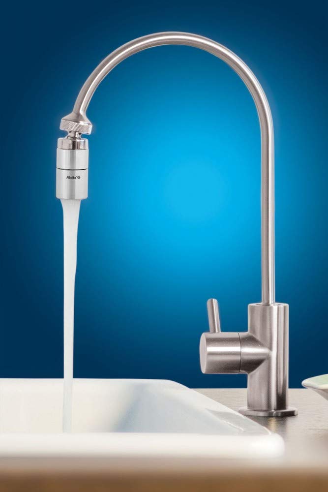 Alvito Viva 1.8 Wasserwirbler Edelstahl M22 Hahn-Aufsatz