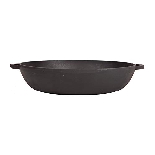 BEM Küche Haushalt Gusseisenpfanne Zharovnja 34 cm Wok