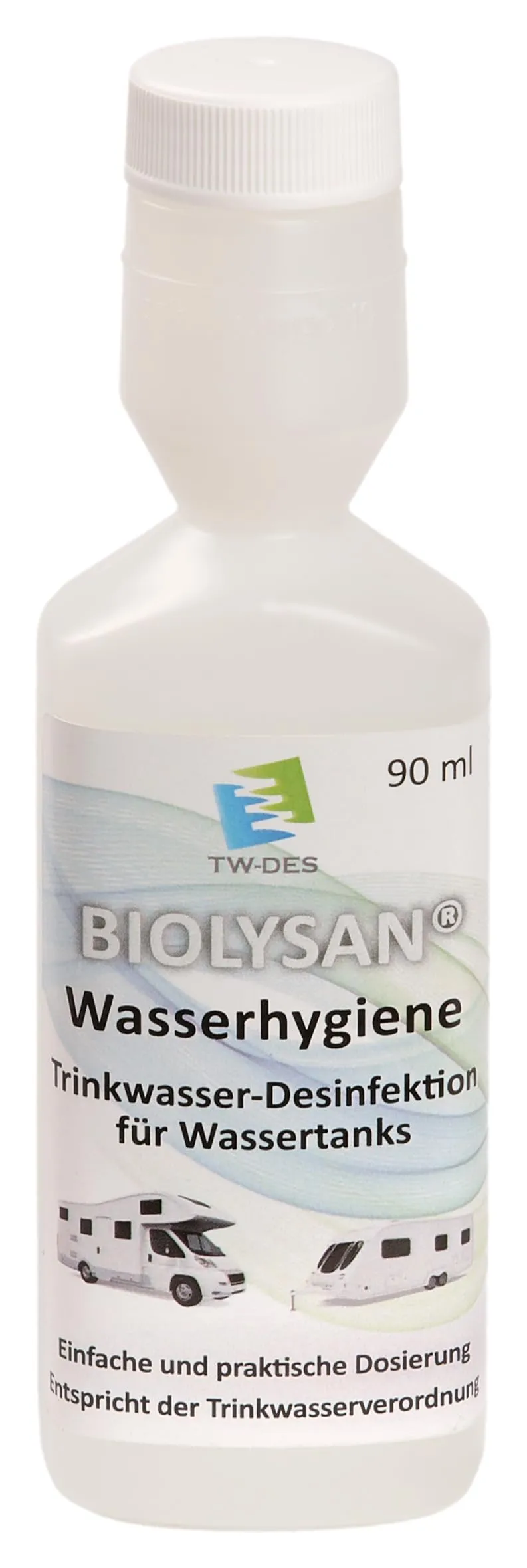 TW-DES Wasserhygiene 90ml Wohnmobil Boot Desinfektion chlorfrei