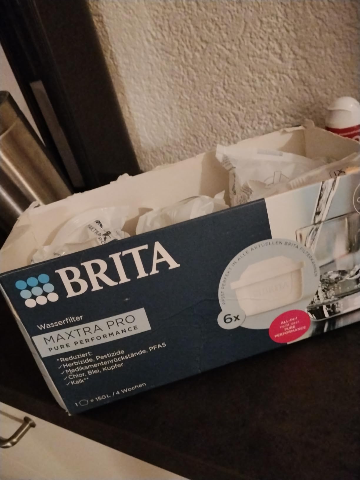 BRITA MAXTRA PRO Pure Performance Kartusche 6er Pack 150 L