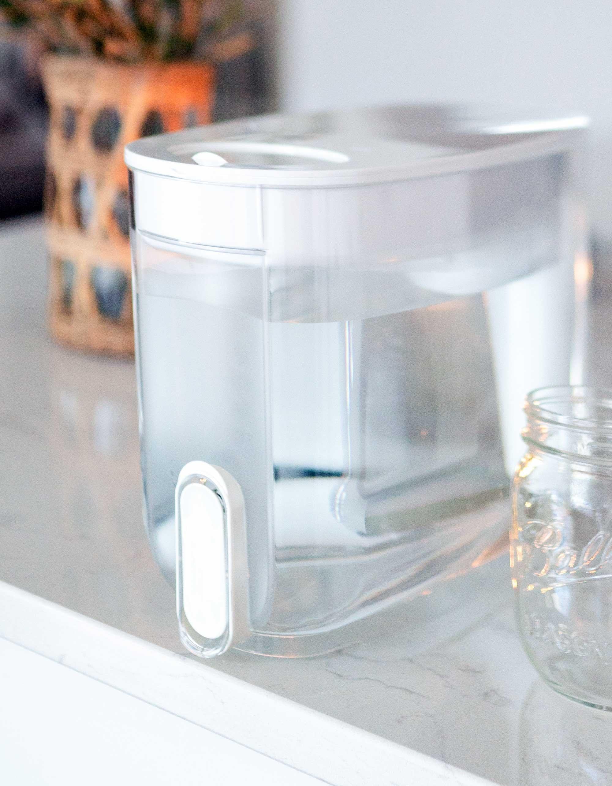 LifeStraw Home Dispenser Wasserspender White mit Bakterienfilter