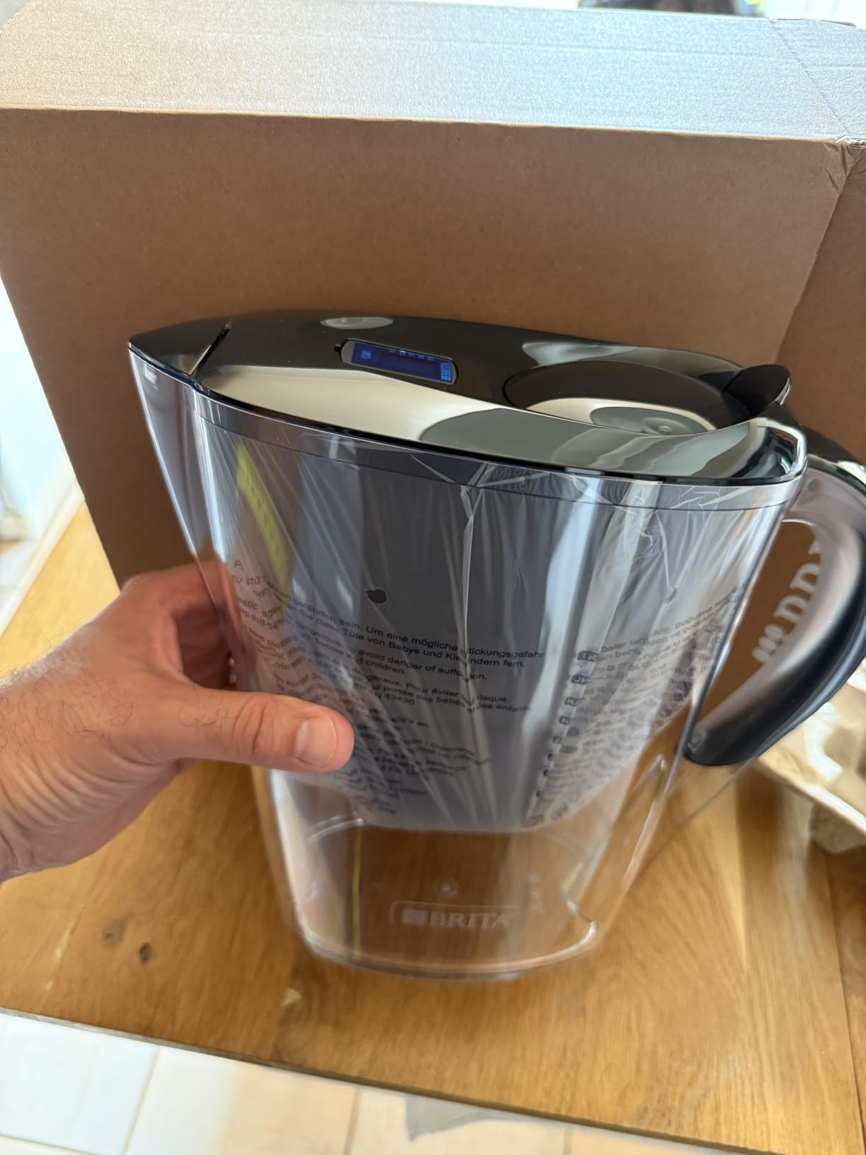 BRITA Marella Tischwasserfilter + 3x MAXTRA Pure Performance