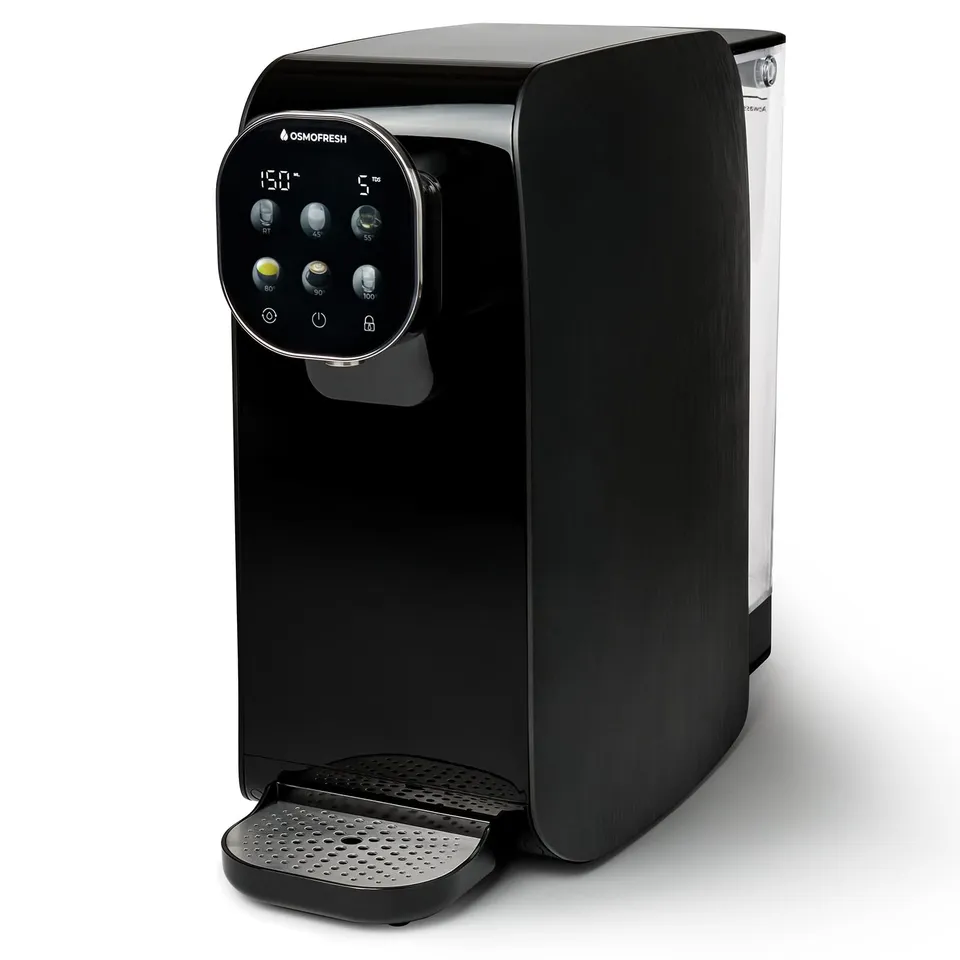 OsmoFresh Quella Pro Osmoseanlage Black UV Heißwasser Mineralien