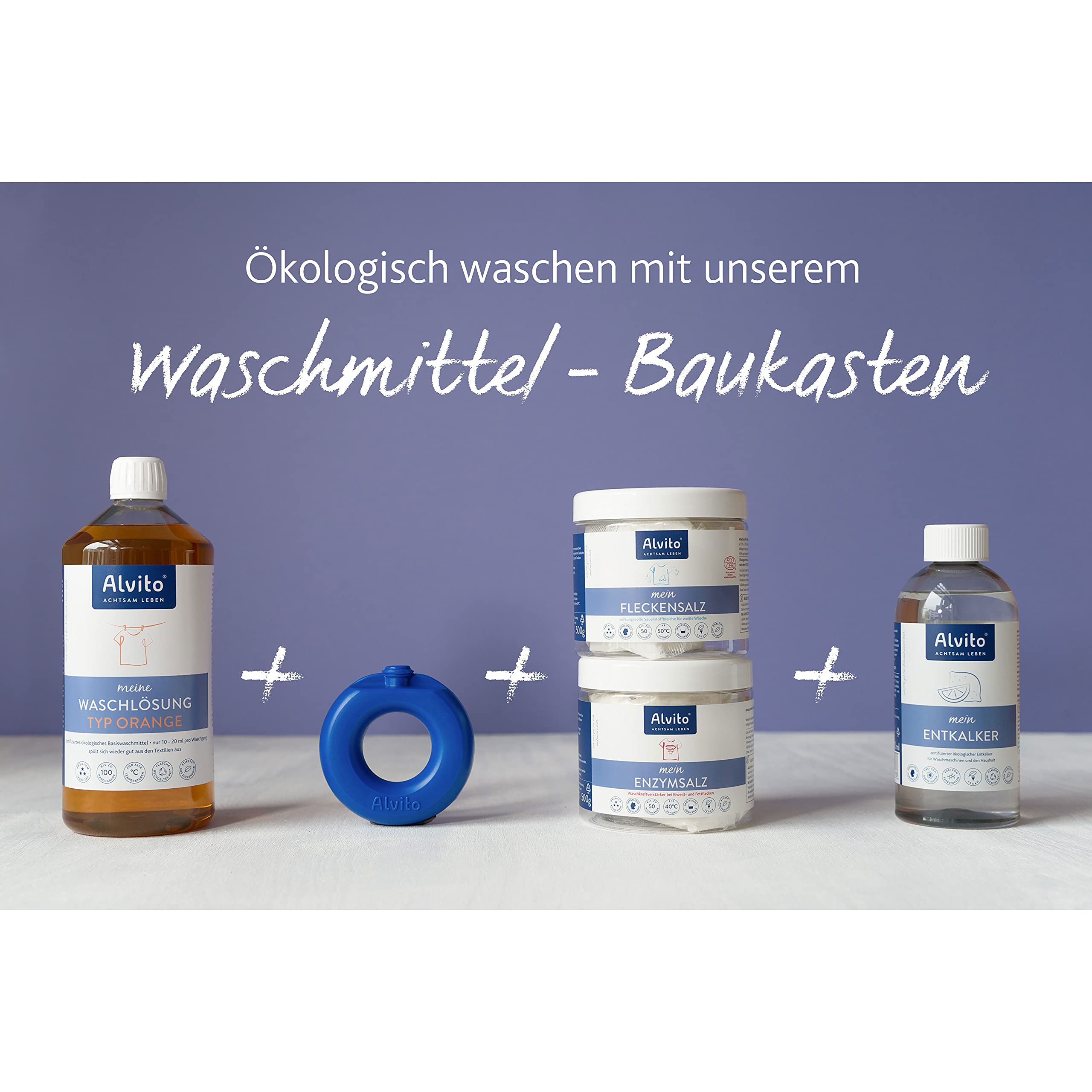 Alvito Waschsystem Enzymsalz Waschzusatz 500 g vegan