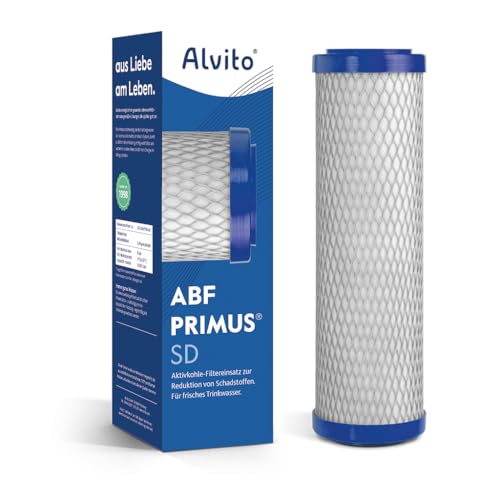 Alvito Filterkartuschen Primus SD Ersatzfilter Aktivkohle