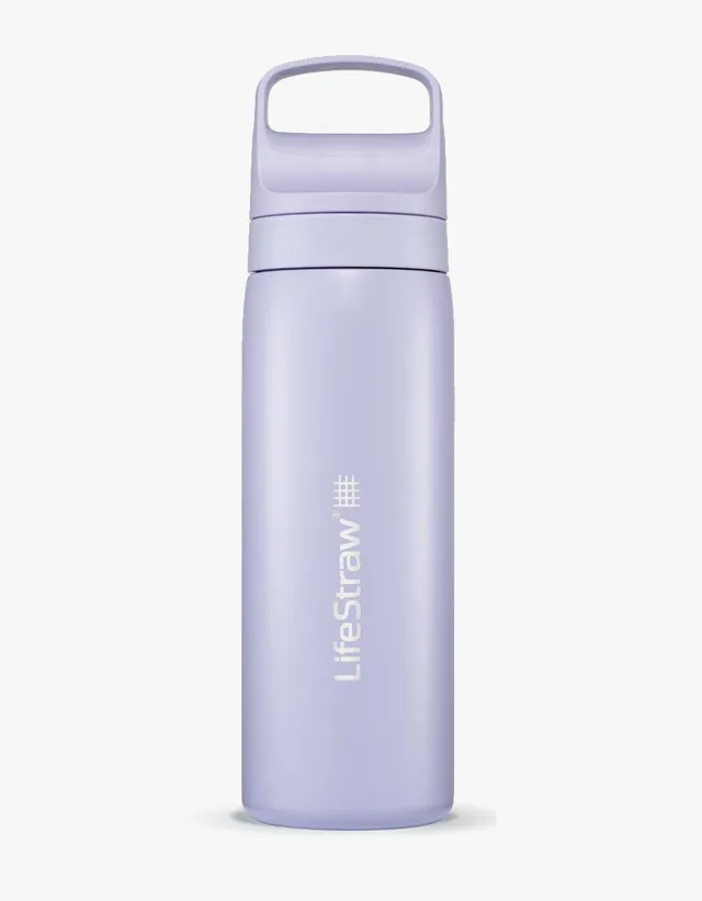 LifeStraw Go Series Edelstahl 18 oz Filterflasche Kyoto Orange