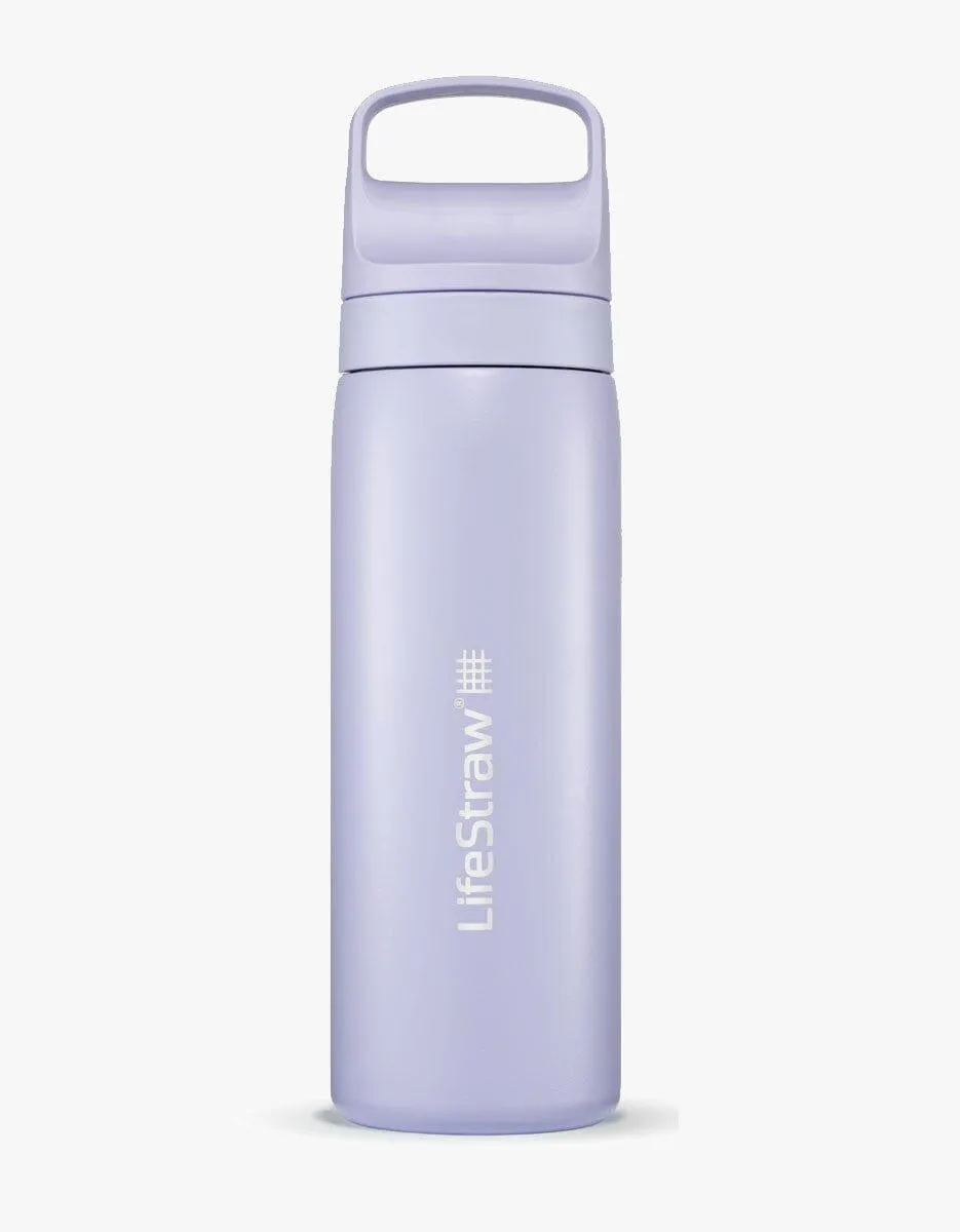 LifeStraw Go Series Edelstahl 18 oz Filterflasche Kyoto Orange
