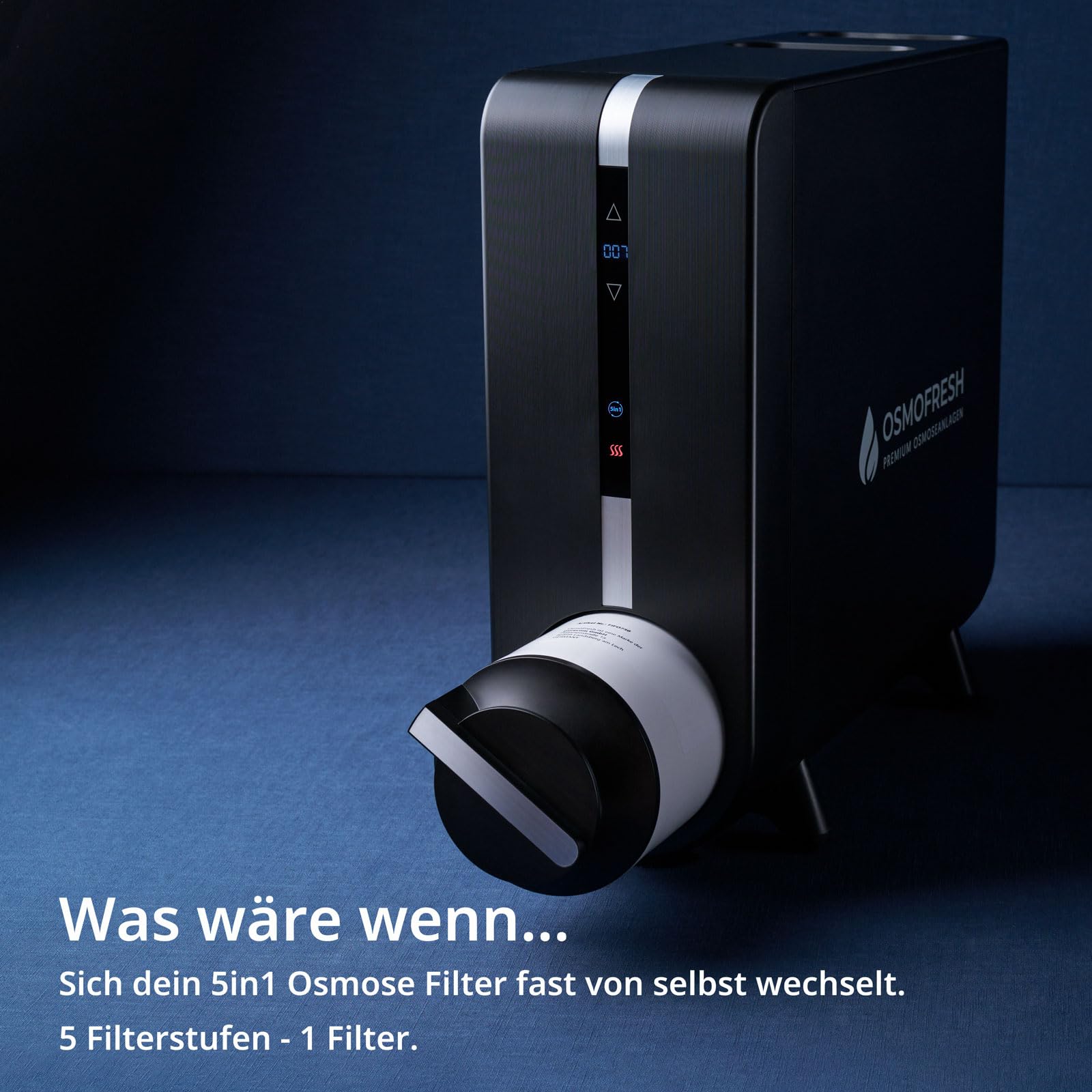 OsmoFresh FlowOne+ Osmoseanlage Heißwasser 750 GPD 5in1