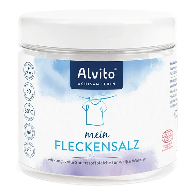 Alvito Waschsystem Fleckensalz Bleichmittel 500g Weiß