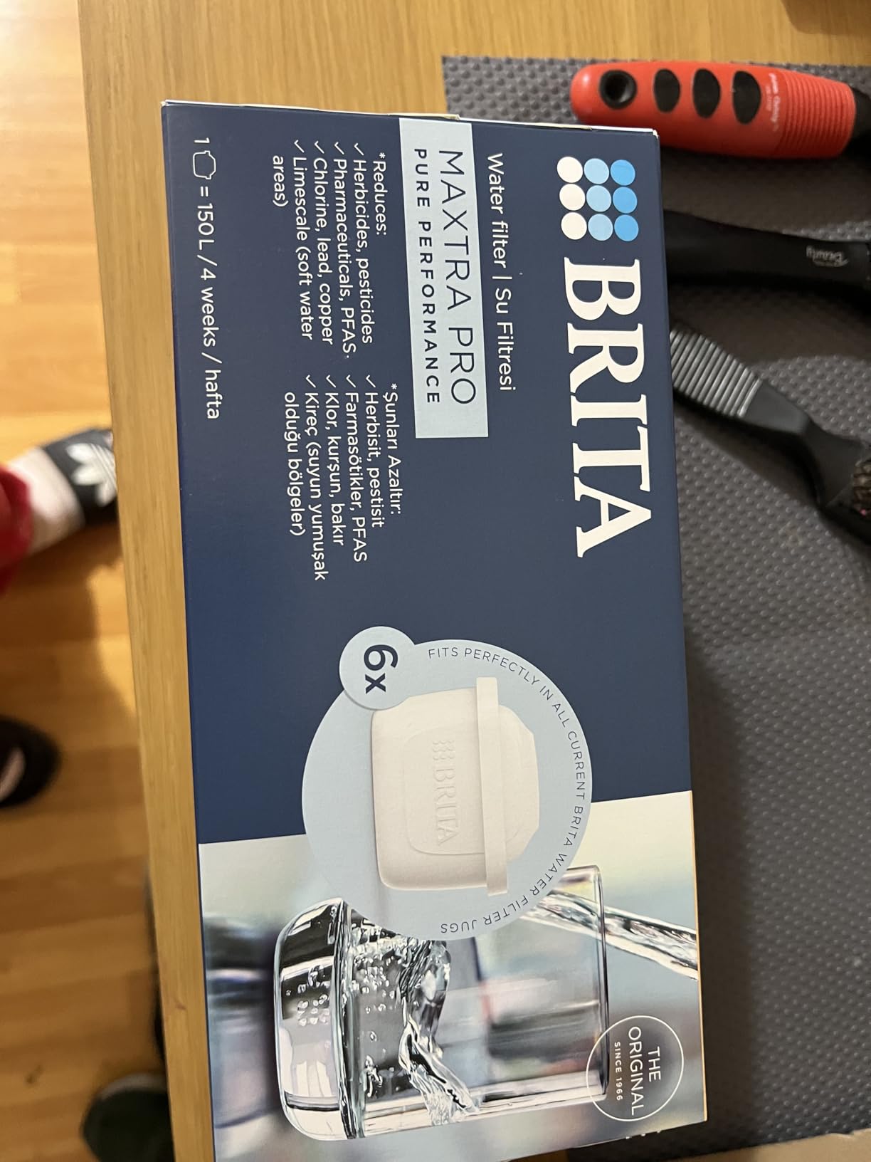 BRITA MAXTRA PRO Pure Performance Kartusche 6er Pack 150 L