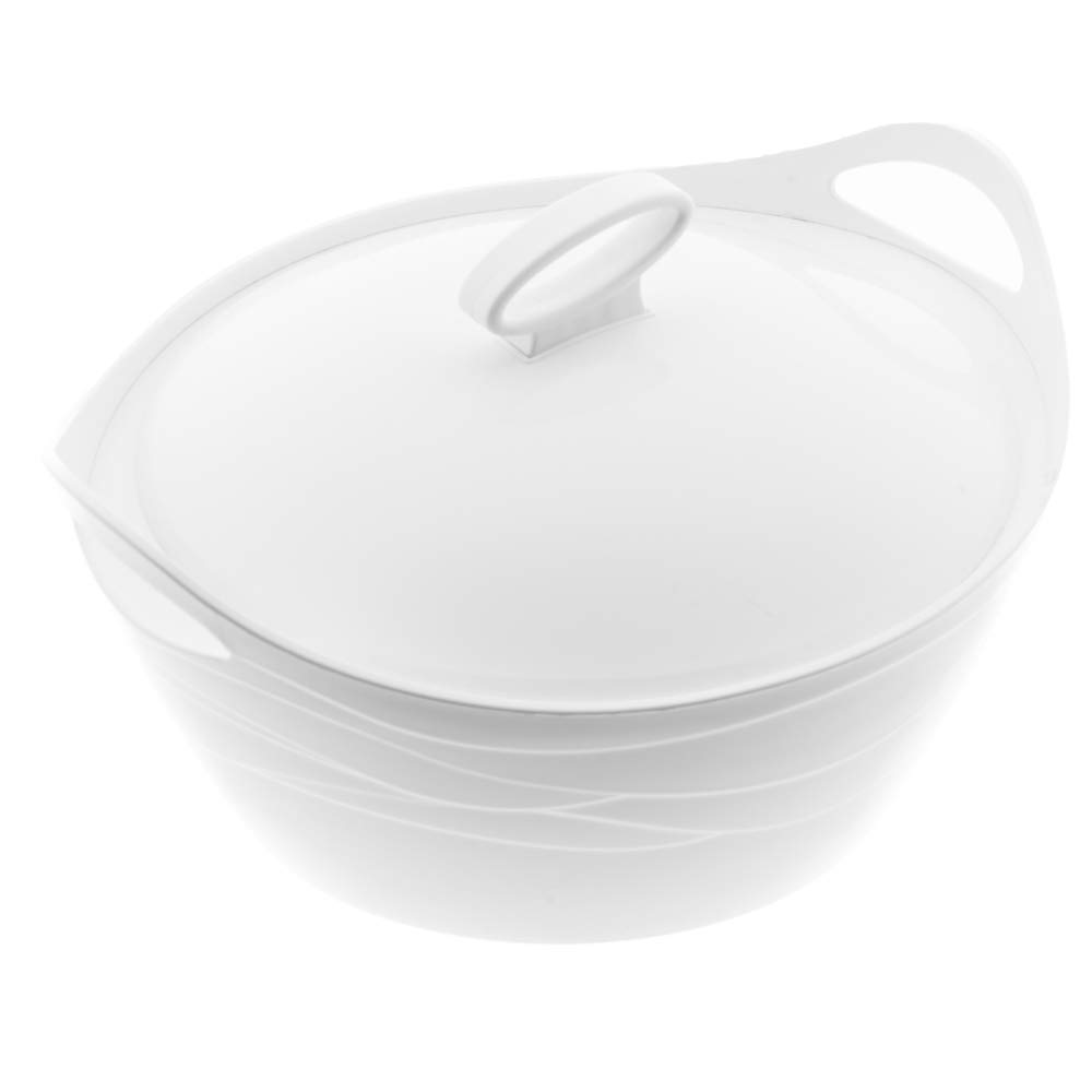 BEM Thermoschüssel Edelstahl mit Deckel 3,5L Warmhaltebox