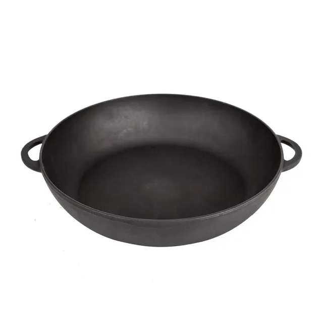 BEM Küche Haushalt Gusseisenpfanne Zharovnja 34 cm Wok