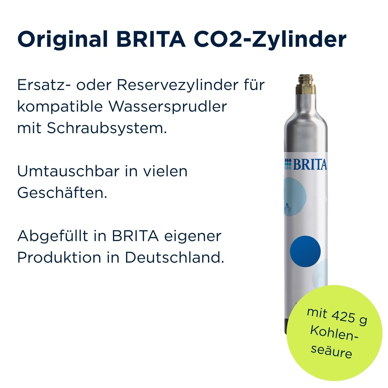 BRITA Universal CO2-Zylinder 425 g 60 L Wassersprudler