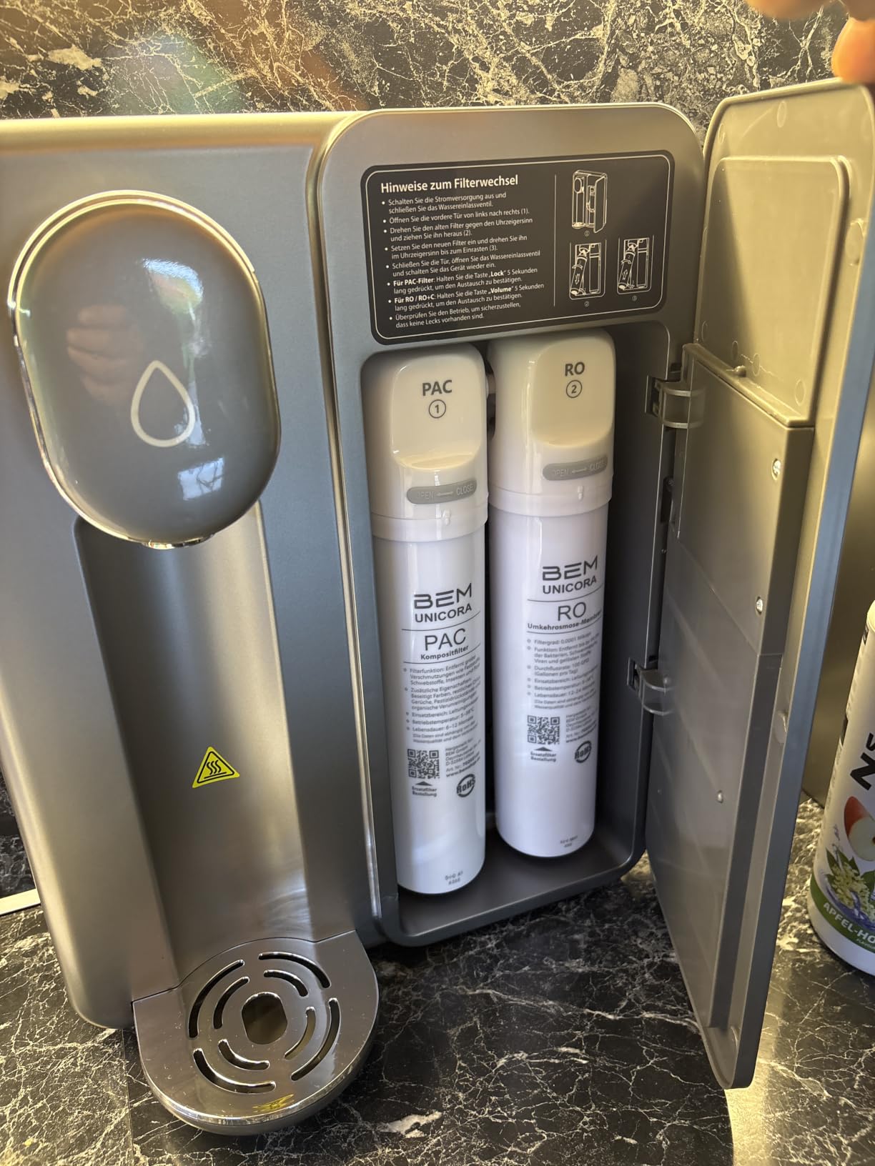 BEM Unicora 2.0 Osmoseanlage mit Heißwasser und UV