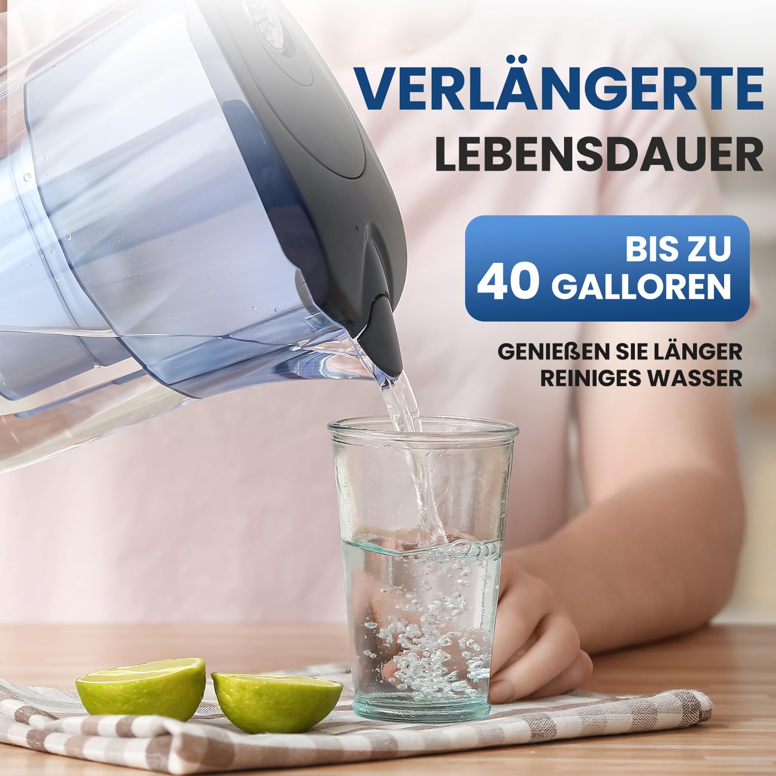 Golden IcePure Wasserfilter Kartuschen 6 Stück Maxtra Kalk