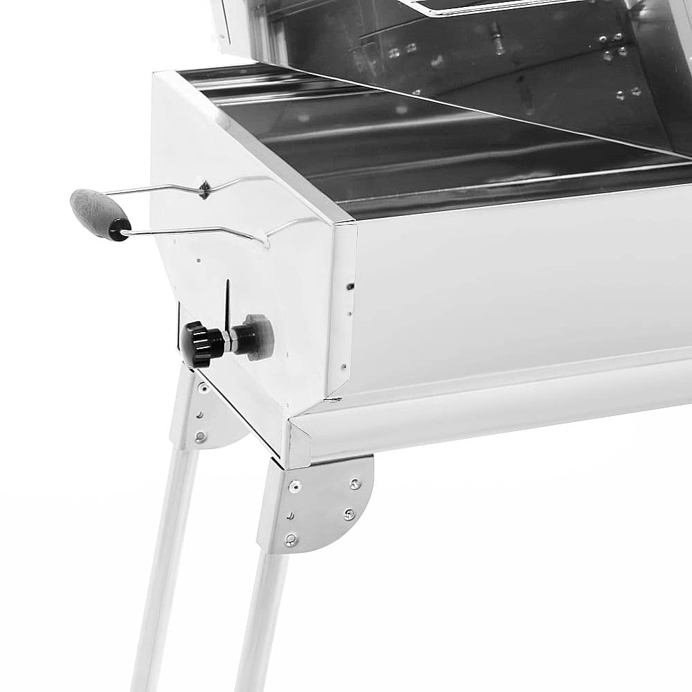BEM Grillen&Garten Rambo Argos Holzkohlegrill Edelstahl klappbar