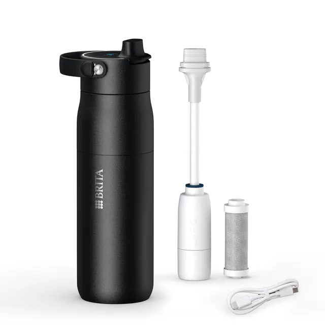 Brita MicroDisc LARQ iQ Trinkflasche 680 ml Aktivkohle UV